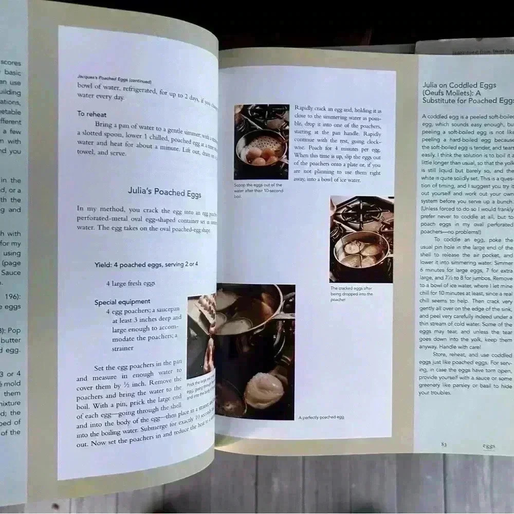 Julia and Jacques Cooking at Home. By Julia Child and Jacques Pepin vintage 1993 - Picture 8 of 10